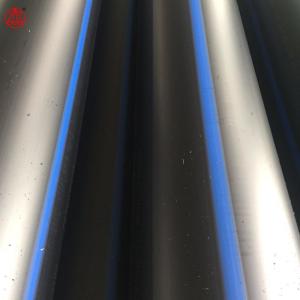 China Black Extrusion HDPE Solid Wall Pipe 2.3mm-109.1mm Thickness ISO 9001 factory