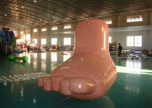 China Cartoon Advertising Inflatables Human Body Feet Balloon , Models Character factory