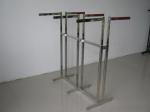 Stainless Steel Clothes Display Hanging Rack Metal Clothes Stand With ODM / OEM