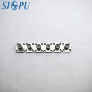 SMA Female RF Coaxial Connector – Slotted, Flange Mount Socket