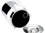 Transportation 18 Litres Oil Beverage Honey Vertical 201 Stainless Steel milk