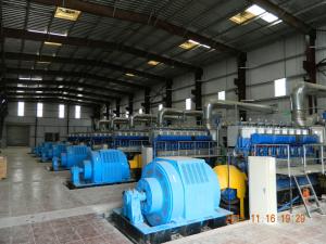 China 6 X 2MW Electric Power Station Four Stroke Generator Set Pressure Lubrication Method factory