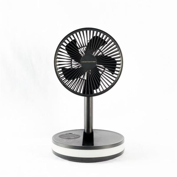 HEBRONFAN Pedestal Table Fan Multifunction Desktop Cooling Rechargeable with