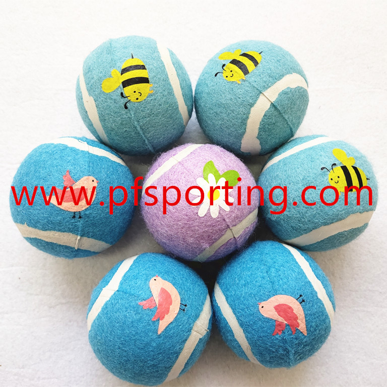 Manufacturers Cheapest OEM Professional Wholesale Interactive Pet Dog Rubber Tennis Ball Dog Toys