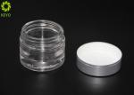 Glass Cosmetic Containers And Jars With Plastic Lid 5g 10g 15g 20g Optional