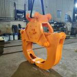 Excavator Hydraulic Log Grapple Wood Grab 4-30 Ton For Doosan 150