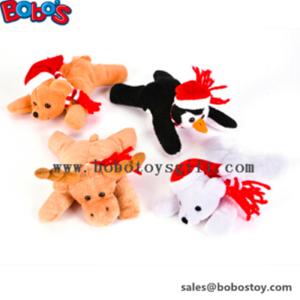 China 6&quot;Xmas Bean Bag Stuffed Animal Toy Children Christimas Gift factory