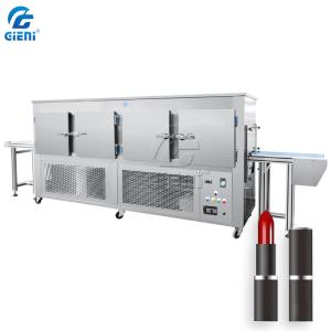 China 3.5 Meters Cosmetic Filling Machine Lipstick Cooling Tunnel With 5P Chilling Compressor factory