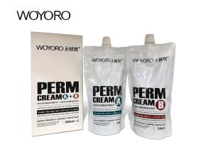 China Permanent A Relaxer B Neutralizer Ceramic Perm Private Label factory