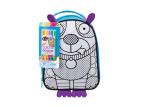 Washable DIY Color Painting Kids School Bags With Safe Eco Friendly Material