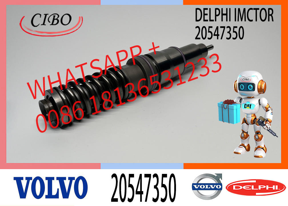 Truck Engine Diesel Fuel Injector 20547350 4 Pins Fuel Injection Nozzle BEBE4D00203 BEBE4D00001 For VOL-VO FH12 TRUCK