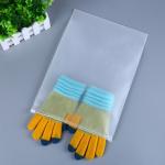 PEVA Frosted Plastic Zip Bags for Underwear Clothes Packaging