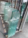 Curtain Walls Clear Tempered Glass Curved Bent Laminating Toughened Low Iron