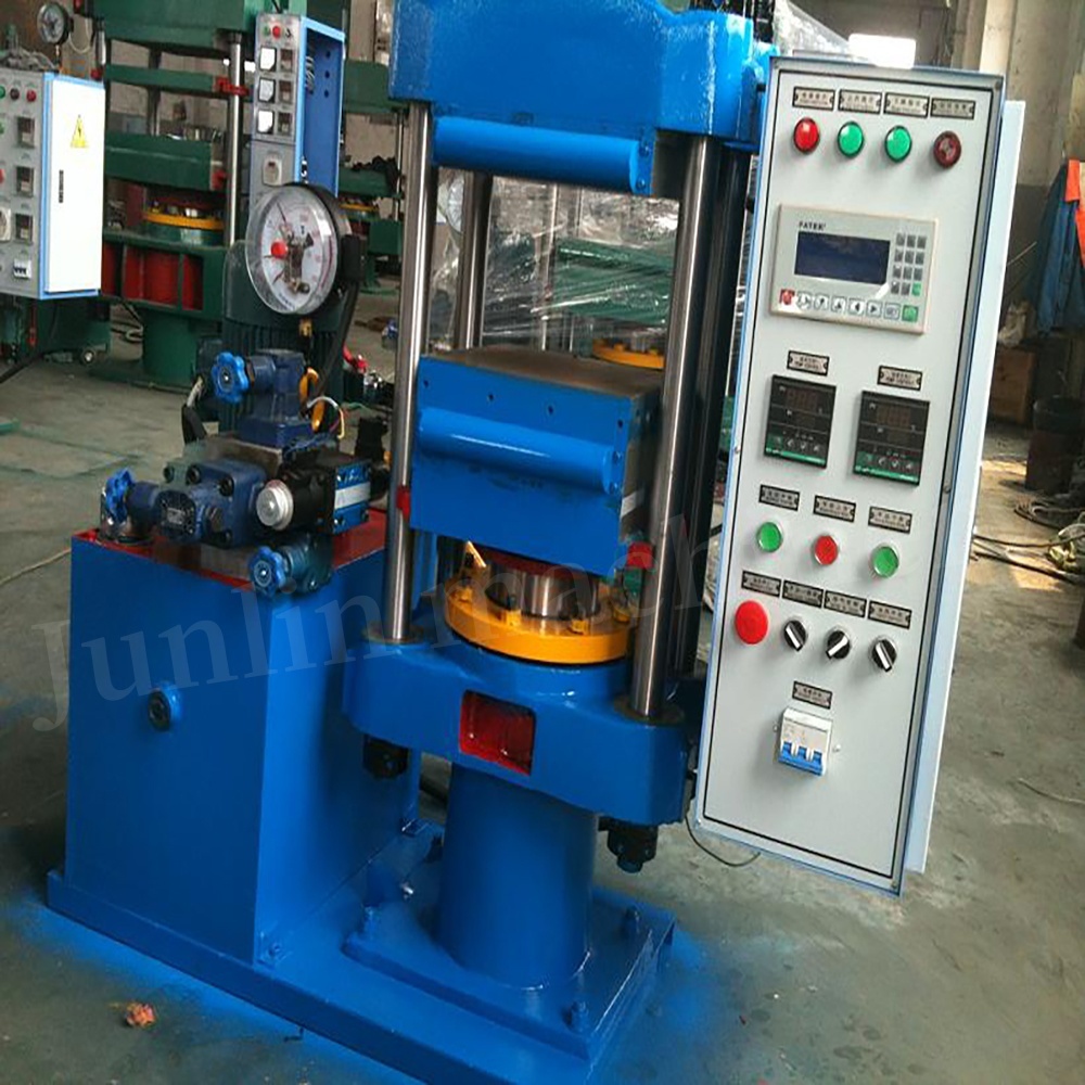 1530×600 Electric Hydraulic Rubber Vulcanizing Press Machine 2 Layers