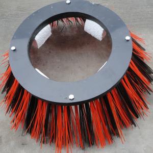 China Motor Driven BOB 13PW 13&quot; Road Wire Gutter Broom For Bobcat factory