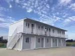 Convenient 5950 mm Folding Container Homes Prefabricated House Office Flat Pack