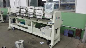 China Computerized 4 Head Embroidery Machine , Hat Embroidery Machine Max Speed 850 RPM factory