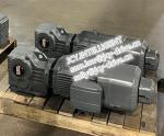 35mm Shaft Helical Worm Inline Gearmotor Reducer 2.2KW M3A 15.86 KA47DRN100LS4BE