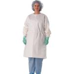 65gsm Disposable Medical Gowns PP PE Fluid Resistant Isolation Gowns