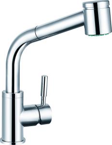 China Flexible Single Handle Brass Kitchen Mixer Taps For Kitchen T81030 factory