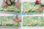 Vacuum storage space saving bag, Eco self seal bags, Roll-up storage bags, Space