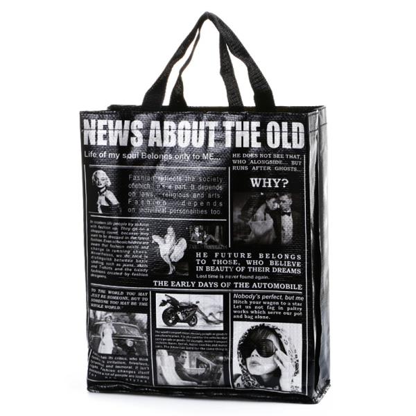 China Waterproof PP Check Bag with Adjustable Strap and Zipper Closure factory