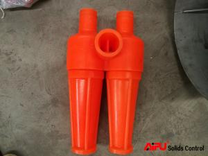 China 4 Inch Twin Clone Hydrocyclone Separators For Drilling Mud Cleaner factory
