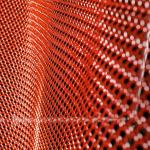 Polished Electroplated Stainless Steel Wire Alphamesh Ring Mesh