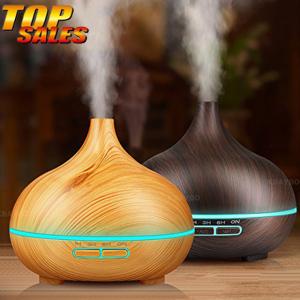 China 300ML Essential Oil Diffuser For Home With Big Mist And LED lights factory