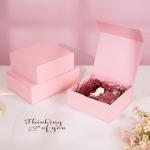 Glossy Lamination Custom Branding Magnetic Closure Gift Clothing Packaging Paper