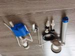 Adjustable Filling Valve And Flapper Flush Valve Toilet Cistern Fittings