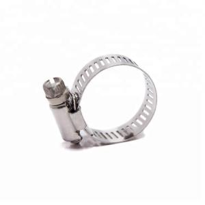 China Types Of Hose Clamps Heavy Duty Pipe Fitting Type Hose Clamp Hot hose clip worm clamp factory