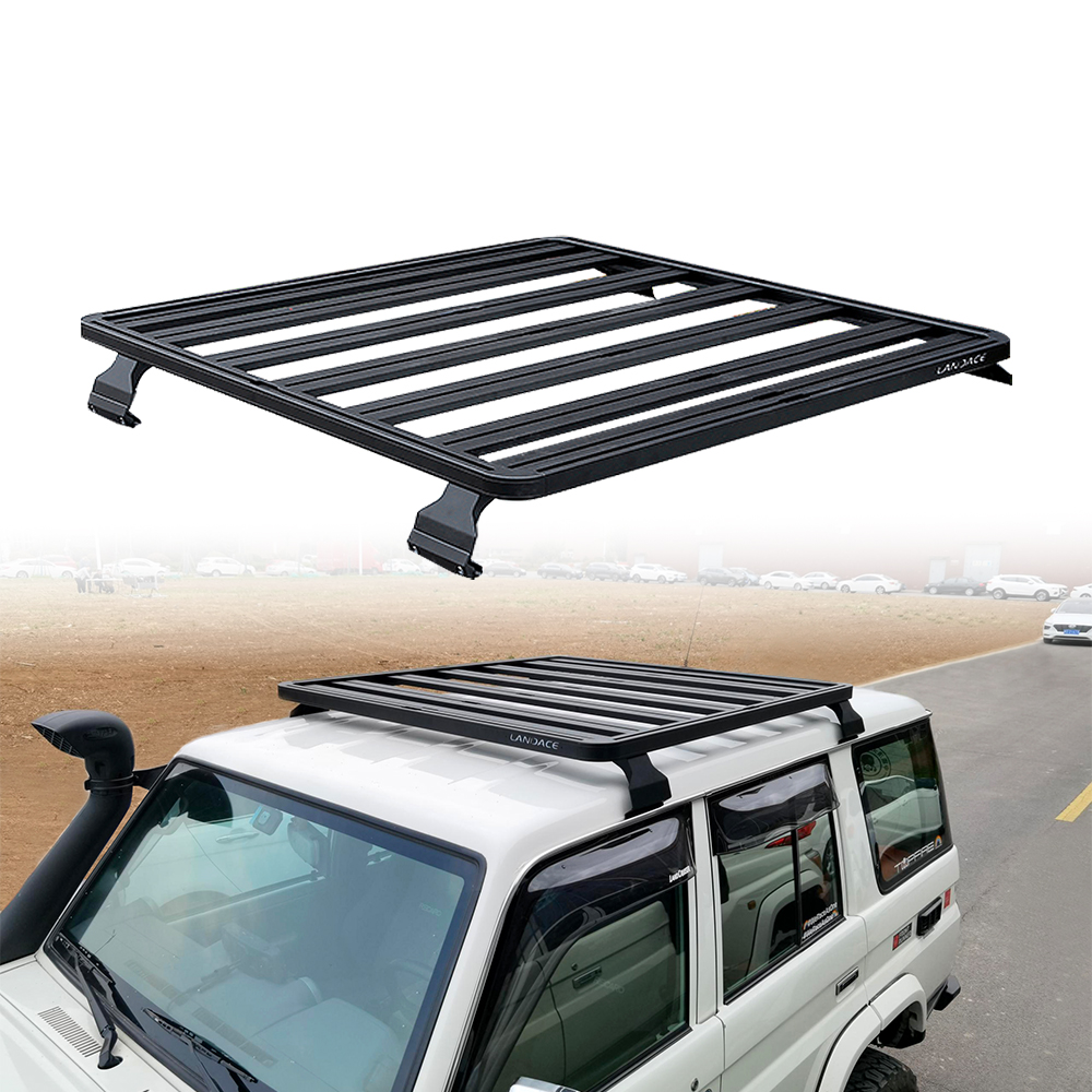 Aluminum Alloy Akzo Nobel Powder Coated Pioneer Roof Racks for Toyota LC79 Payment T/T