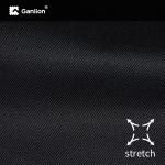 Black Cotton Polyester polyolefine fiber Stretched Workwear Fabric 235GSM Full