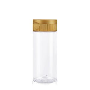 200ML PET Food Grade Empty Honey Jars Bottles Plastic Honey Dispenser With Lids