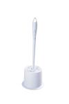 Bristle Toilet Seat Cleaning Brush Enlarged Stable Bottom Extended Ergonomic