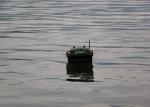 Autopilot bait boat battery power and ABS plastic Black Upper Hull