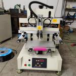 Flat 220V 110V Desktop Screen Printing Machine For Plastic ABS Products