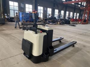 China Stand On Electric Pallet Stacker Pedestrian Reach Stacker 1500KG factory