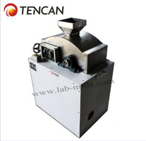 China 1.5KW 300 KGS/Hour Double Roller Crusher For Ore LimestoneCoal Corundum factory