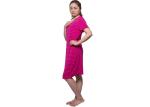 Breathable Ladies Summer Stripped Pajamas Viscose / Elasthan Short Sleeveless