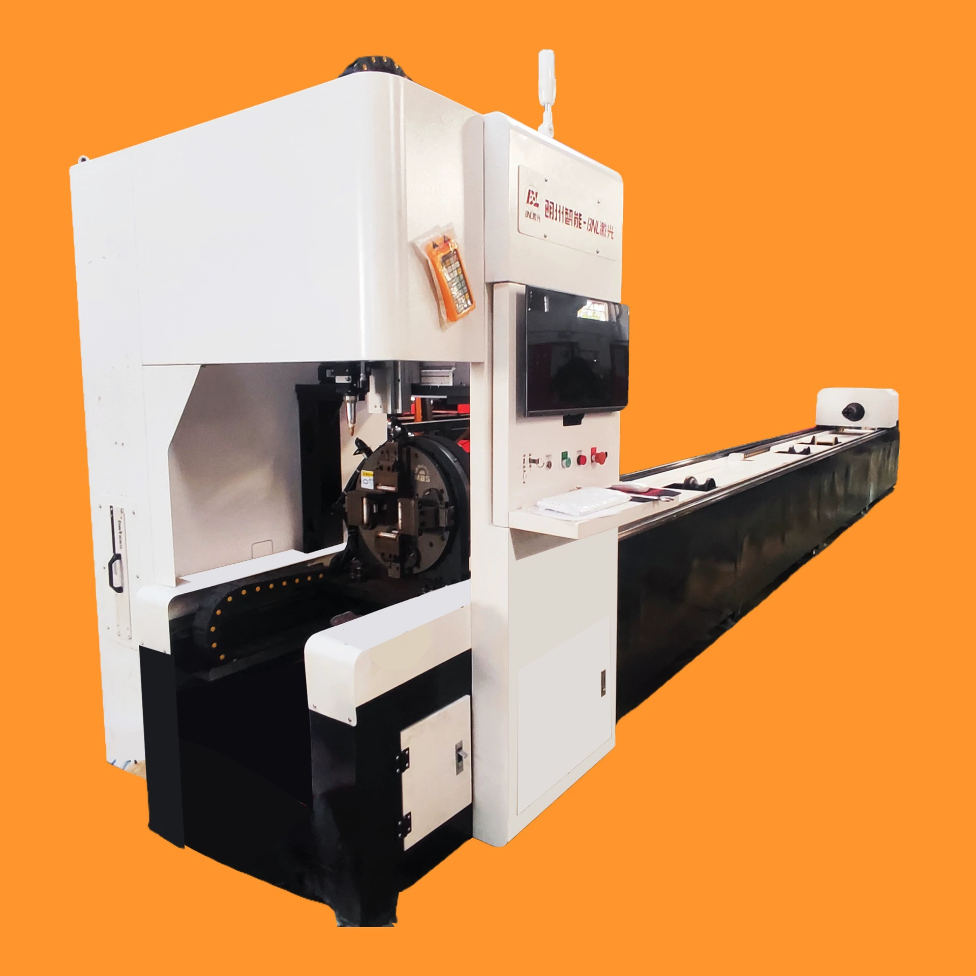 China Automatic Aluminum Tube Cutting Machine 10-100 Inches Min PLC Control factory