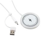 Qi-enabled Devices ABS/Metal Multifunction Wireless Charger With OEM Box Support