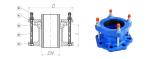 Type Flange Expansion Joint Galvanised Compression Flexible Connection