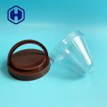 120mm 100g Wide Mouth Plastic Jar PET Preform With Lid Transparent