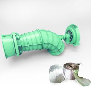 China Customized Hydro Turbine Generator Fixed Blade Tubular Turbine Tube Type factory