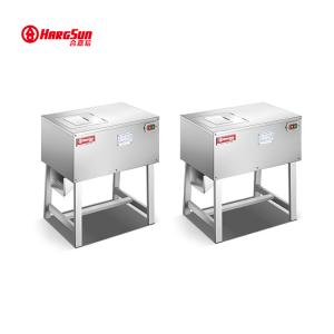 China 45kg Electric Meat Cutting Machine 750W Belt Driving stainless steel Material factory