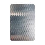 2B BA No.4 Finish 2WL Texture Decorative Metal Sheet 304 316 Embossed Stainless