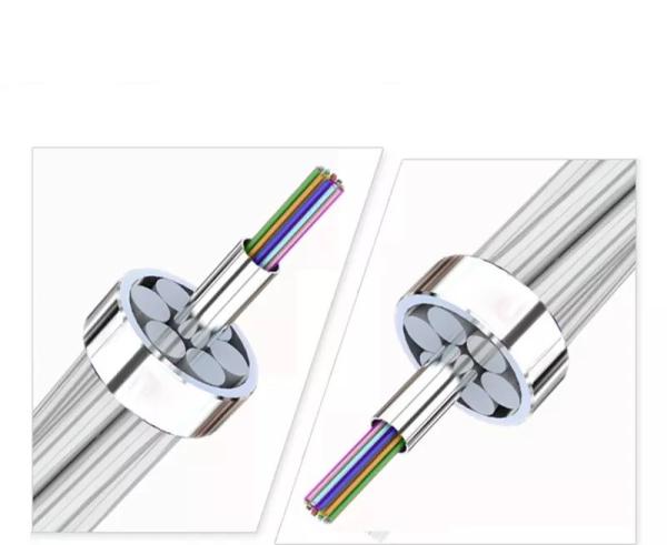 Multi Mode PBT Type OPGW Optical Ground Wire Large Diameter and Fiber Capacity