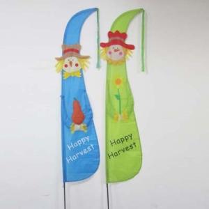 China Harvest Garden Flag Scarecrow factory